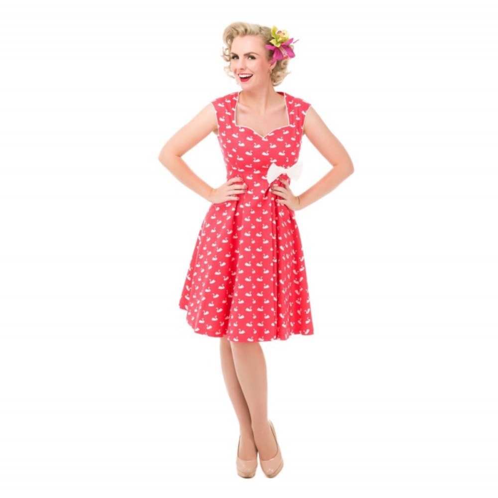COPY - Graceful swan dress 28” waist NWT Lindy bop